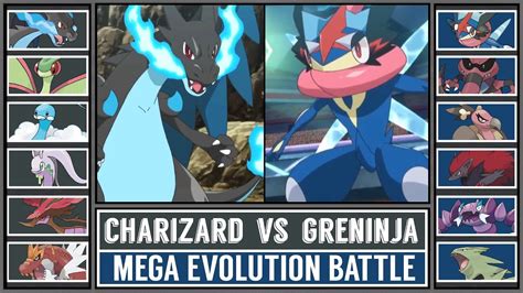 greninja mega evolution|ash greninja vs mega charizard.